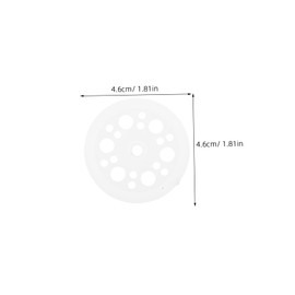 ABOOFAN 100pcs Plastic Insulation Washer for Secure Foam Fixing Reliable Load Plastic Washers for Board Installation Soundproofing Thermal Insulation Panels