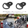 ISHR 10pcs Motorcycle Tie Down Rings Hook Hole 6.5mm Stainless