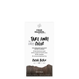 Four Reasons Original Takeaway Color – Cocoa Bean 5.0 - Demi-Permanent Hair Color- Ammonia-Free and Fragrance-Free Hair Dye with GRAY COVERAGE - 100% Vegan & Cruelty Free