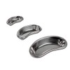 GIMA 26641 Stainless Steel Economic Kidney Dish, 6", 162 mm