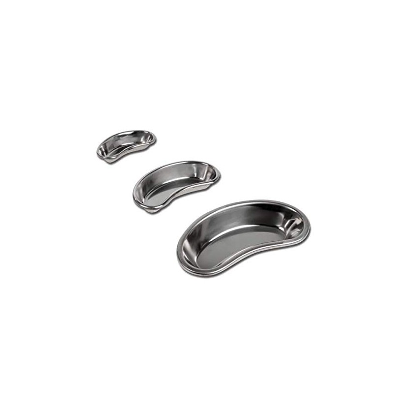 GIMA 26641 Stainless Steel Economic Kidney Dish, 6", 162 mm