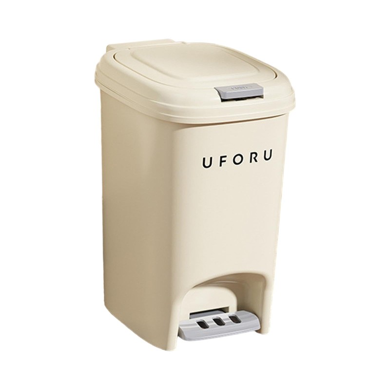 Colcolo Garbage Bin with Foot Pedal Garbage Container Bin Rubbish