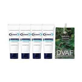 Jas Ectoin Multi Moisturizing Cream 100ml x4 + De Vaf Cleansing Foam 30ml / 쟈스 엑토인 멀티 보습크림 100ml x4 + 드바프 클렌징폼 30ml