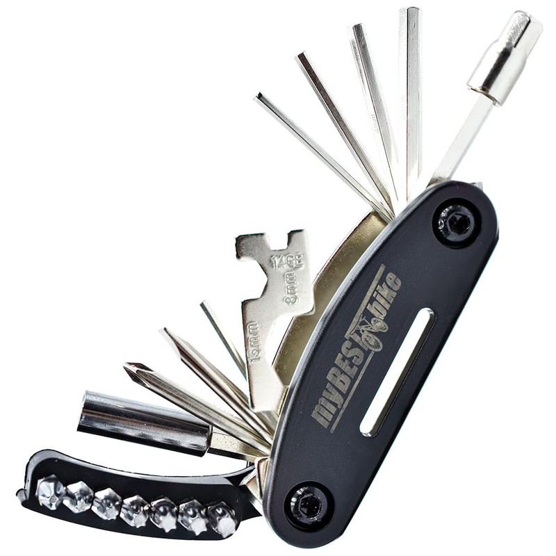 myBESTbike - Bicycle Repair Tool 21 in 1 Bike Pocket