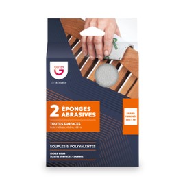 Sanding Sponge 2 Pcs Fine Grit and Coarse Grit Gerlon