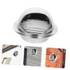 Mipcase Stainless Steel Soffit Vent Cover Rainproof Exhaust Vent for