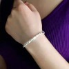 Pulsera Vintage Plata Ley 925 Para Mujer Ajustable