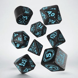 Q-Workshop 20 Years: Cats Dice Set (8)