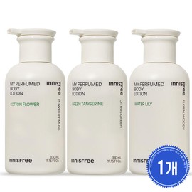 Innisfree 이니스프리 마이 퍼퓸드 바디로션330ml 3종 택1 [코튼플라워] Innisfree My Perfumed Body Lotion 330ml Choose 1 of 3 [Cotton Flower]