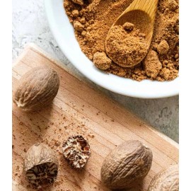 De Luna Brand Nuez Mozcada Molida - Ground Nutmeg -Various Sizes .5oz -16oz - .16 oz