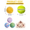 SCHITEC Dog Squeaky Toy Balls, Interactive Squeak Puppy Balls for