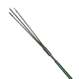 Scuba Choice Aluminum 5' Pole Spear with 11" Speartip, Green