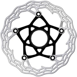 GALFER BRAKING SYSTEMS Disc Brake Rotor DB112FLWCL TWO-PIECE DISC SHARK ROAD CENTER-LOCK (Center Lock) 160/1.8mm