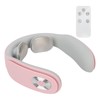 Electric Neck Massager Cordless USB Rechargeable Hot Compress Vibration Neck