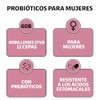 Probióticos Mujer 60 Billion Prebióticos Inulina de Agave 12 Cepas