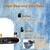 Handheld Sewing Machine, Mini Hand for Beginners, 2 Speed Adjustment
