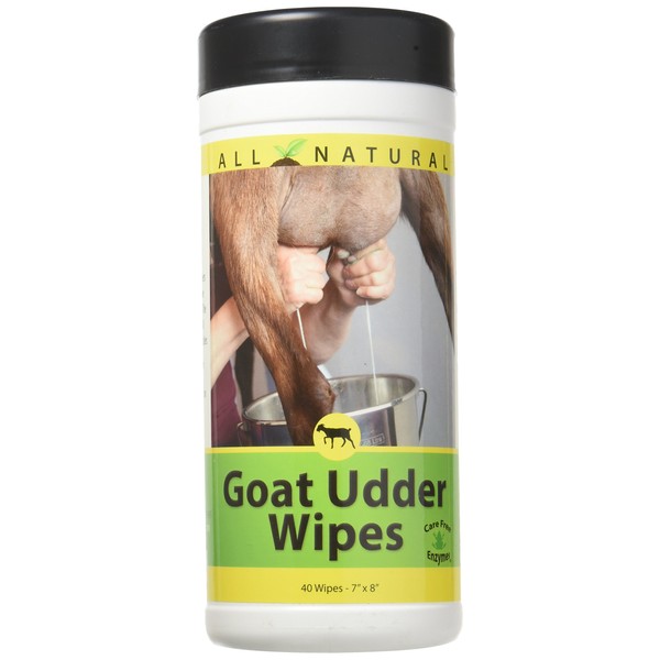 Carefree Enzymes 94305 Udder Wipes Goat Health/Care