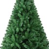 Topeakmart Unlit Artificial Christmas Tree with Pine Cones for Holiday