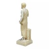 Aristotle Sculpture Cast Marble Greek Philosopher Scientist Patina