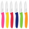 targzier Paring Knife,Stainless Steel Paring Knives Set of 6,Super Sharp