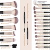 MAGEFY MAGEFY Makeup Brushes, 22 Pcs Professional Premium Synthetic Makeup