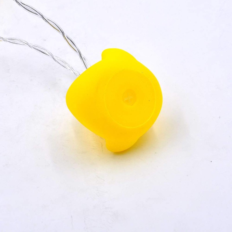 AceList 10 LED Yellow Duck String Lights for Kids Room