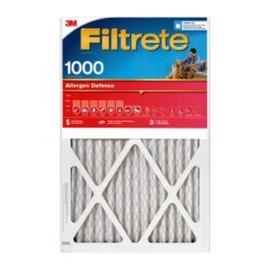 Filtrete 16x24x1 AC Furnace Air Filter, MERV 11, MPR 1000, Micro Allergen Defense, 3-Month Pleated 1-Inch Electrostatic Air Cleaning Filter, 4 Pack (Actual Size 4-Pack 23.813x15.813x0.656 in)