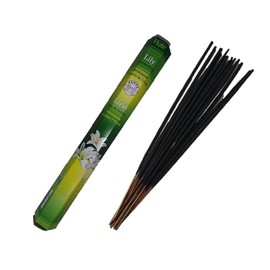 Flute Incense: Lily Stick Incense, Incense, 1 Box