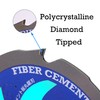 LSHUZIYU 190mm-4PCD, Centre hole 30mm, Polycrystalline Diamond Tipped 4 PCD,
