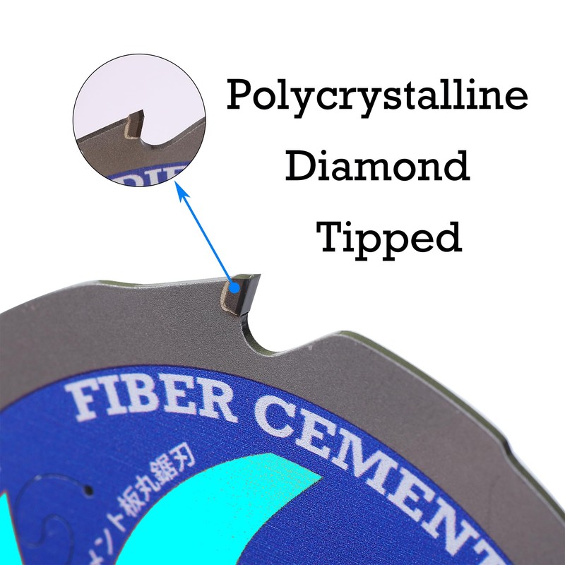 LSHUZIYU 190mm-4PCD, Centre hole 30mm, Polycrystalline Diamond Tipped 4 PCD,