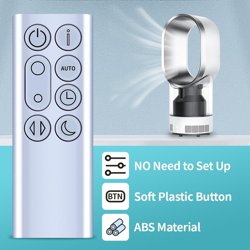 TCNOUMT New Fan Remote Control Suitable for Dyson TP05 PH01