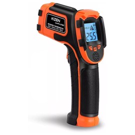 KIZEN Infrared Thermometer LaserPro LP300 Handheld Temperature Gun Orange