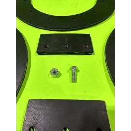 lawnmowerpartsworld Snowthrower Paddle Set 20, 21 or 22" for Craftsman 302565MA - HARDWARE INCLUDED!
