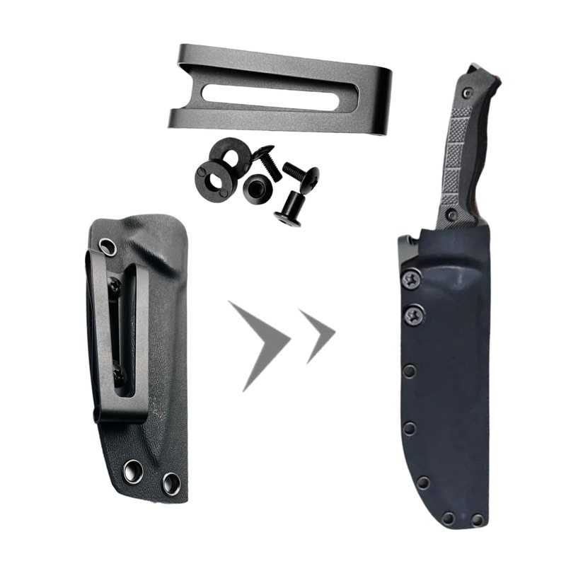 FJYXCHENXM 1 Set Kydex Belt Clip Professional Metal Holsters Waist
