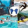 PATIKIL Swim Gloves, Webbed Swimming Gloves Aquatic Fitness Water Resistance