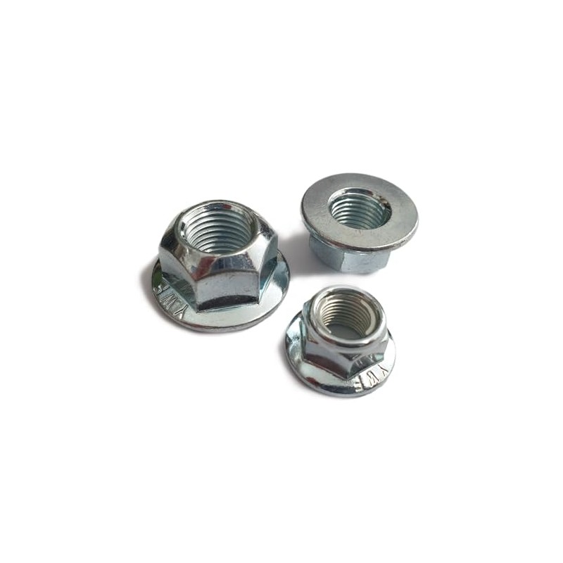 M16 x 1.5 Metric Fine Stover Flange Lock Nuts, DIN6927,
