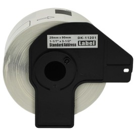 vhbw Label Roll 29 mm x 90 mm Replacement for Brother DK-11201 for Label Printer - Premium
