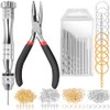 LEOBRO Hand Drill, 222 PCS Pin Vise Hand Drill with