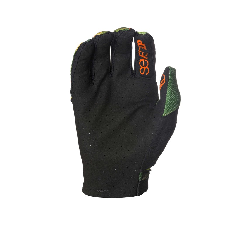 Seven iDP 7iDP Transition Full Finger MTB Cycling Gloves (Orange