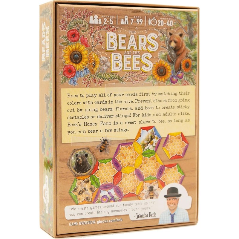 Grandpa Becks 🧸NIS The Bears and The Bees Tile Laying