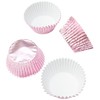 Scrumptious Sprinkles Baby Pink Foil Cupcake Cases x 30, Fabric,