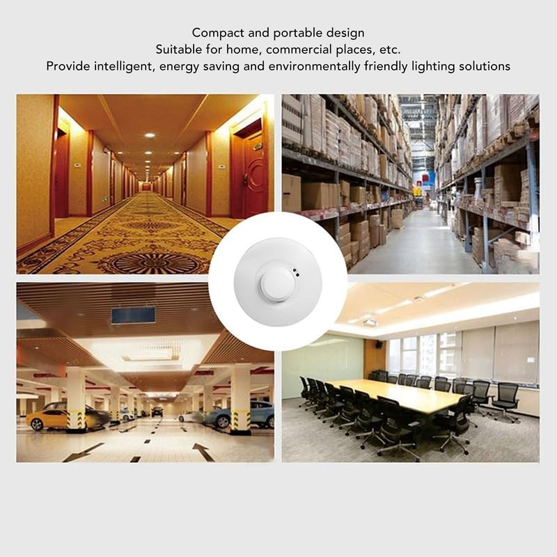 Motion Sensor Light Switch Intelligent DC12‑24V 5.8GHz Light Controlled Adjustable