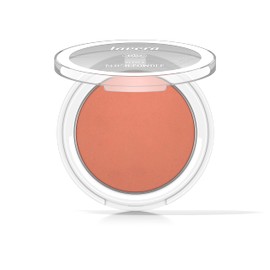 lavera Velvet Blush Powder - Rosy Peach 01 - Apricot - Organic Almond Oil & Vitamin E - Matte - Velvet Texture (1 x 5 g)