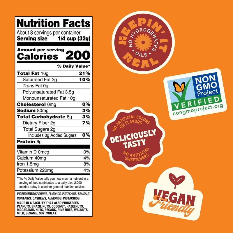 Back to Nature Premium Nut Mix - Cashew, Almond &