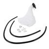 BIUGERCN ATV Coolant Tank Bottle with Oil Hoses Water Coolant