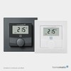 Homematic IP Smart Home Wall Thermostat with Humidity Sensor, athrazit,