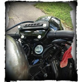 Custom Sportster Indicator Lights Bracket