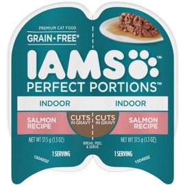 IAMS Perfect Portions Healthy Grain Free Wet Cat Food, (24 Twin Packs)