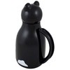 Helios Thermo-Cow Vacuum Jug Black 1 Litre, 30 x 30