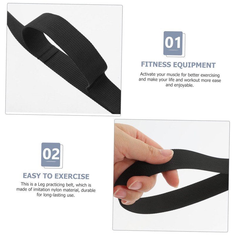 Ipetboom 5pcs Leg Belt Lifting Straps Shoe Lift Ankle Workout